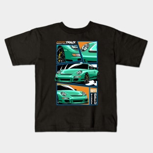 Porsche 911 GT3 RS Car Kids T-Shirt